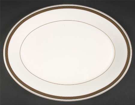 Mikasa Pembrooke 14" Oval Serving Platter