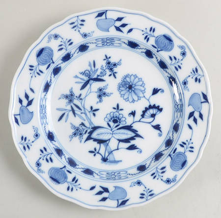 Blue Onion ("Sword" Backstamp) by Meissen (Germany)