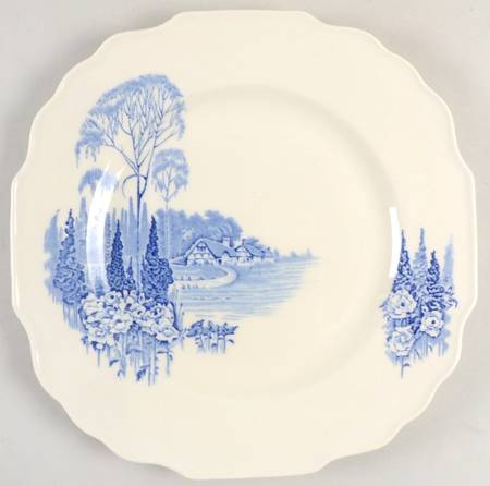 Homeland Blue (Multisided) by Myott Staffordshire