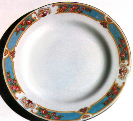 1246-X Blue by Myott Staffordshire