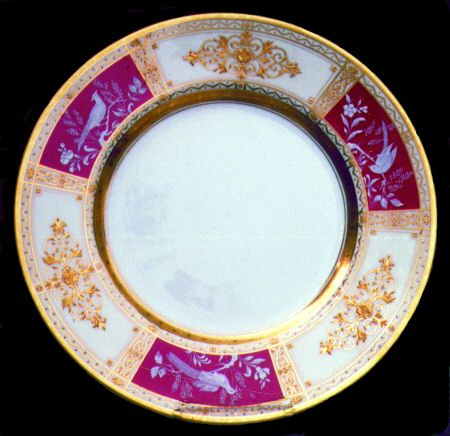 Exotic Birds Red by Minton