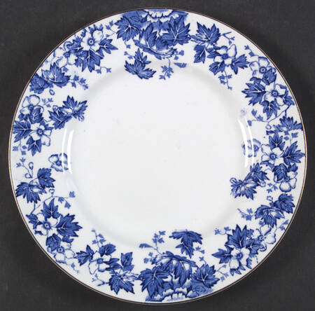Oakland Blue (Smooth, Gold Trim) by John Maddock & Sons
