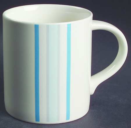 Mikasa Dot Com Blue Mug
