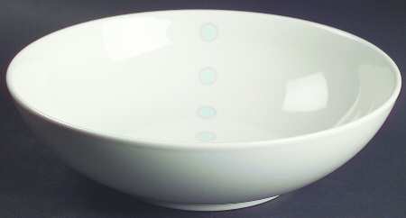 Mikasa Dot Com Blue Coupe Soup Bowl