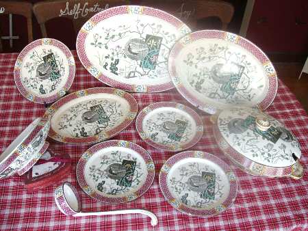 Faisan Pink Multicolor by Minton