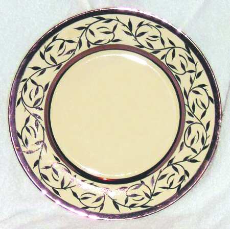 Myott Staffordshire Old Lustre Ware Copper Dinner Plate