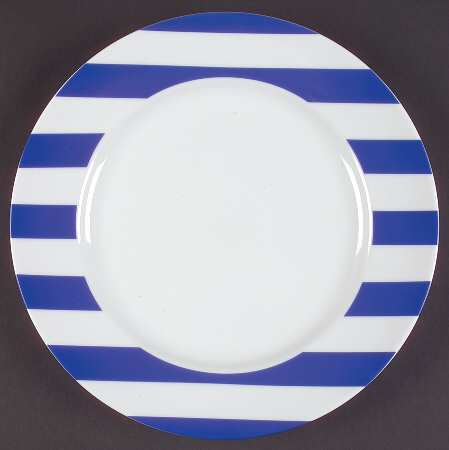 Awnings Stripe Sea Blue by Marc Blackwell