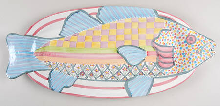 Fish Story by MacKenzie-Childs