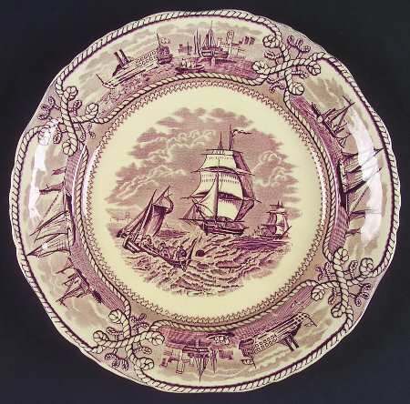 American Marine Mulberry (Scalloped) by Mason's