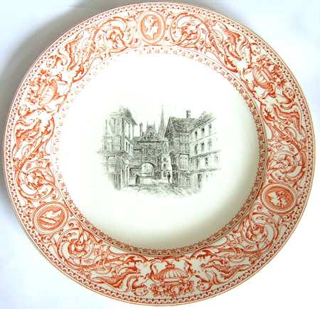 Florentine Red (Buildings Center) by Minton