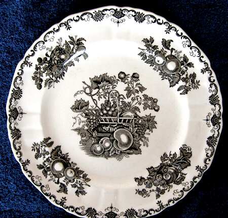 Fruit Basket Black by Mason's