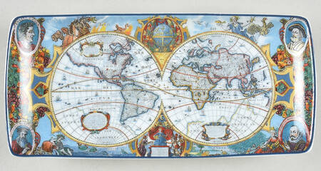 World Map by Mottahedeh