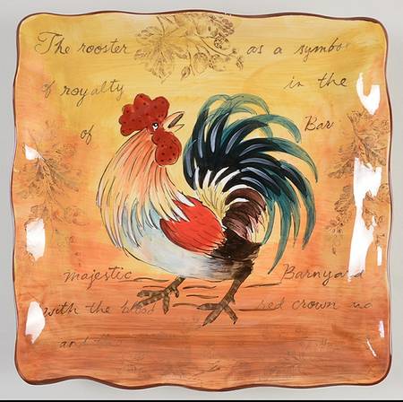 Strolling Rooster by Maxcera Corp