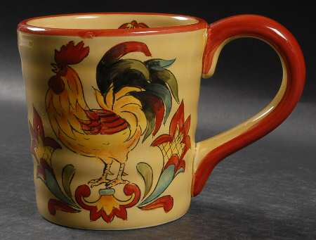 Talavera Provence Rooster by Maxcera Corp