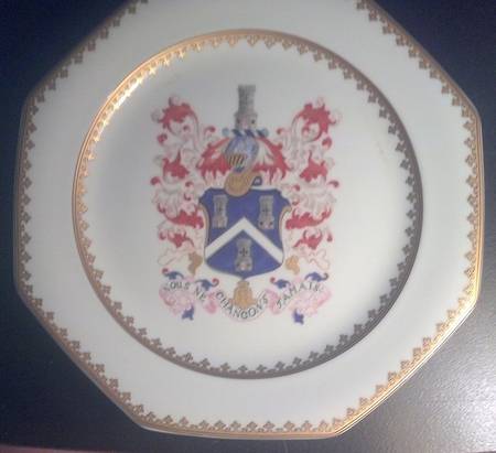 Armorial Plates by Mottahedeh
