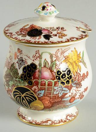Fruit Basket Gold Trim by Mason's