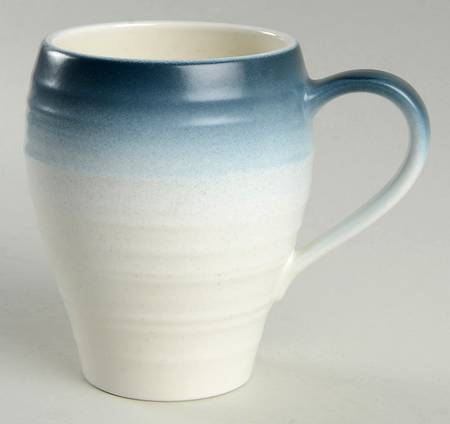 Mikasa Swirl Ombre Blue Mug