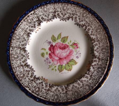 Princess Elizabeth Blue by Myott Staffordshire