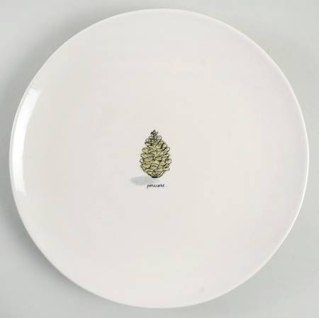 Acorn, Leaf and Pinecone by Magenta