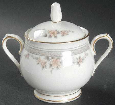 Noritake Fairview Sugar Bowl & Lid