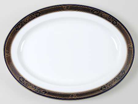 Noritake Grenoble 16" Oval Serving Platter