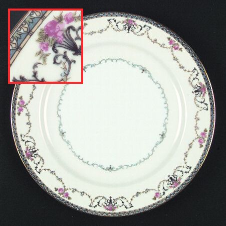 Noritake N483 Dinner Plate
