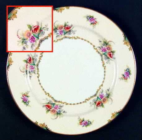 Noritake N785 Dinner Plate