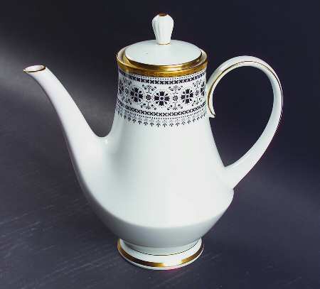 Noritake Scheherazade Coffee Pot & Lid