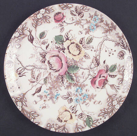 Rose Arbor Brown Multicolor by Nasco (Japan)