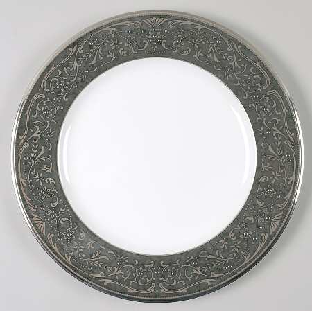 Noritake Dinnerware, Silver Palace Accent Plate