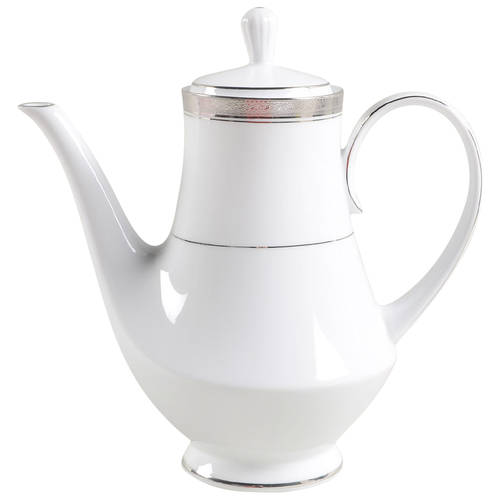 Noritake Dinnerware, Crestwood Platinum Coffee Pot
