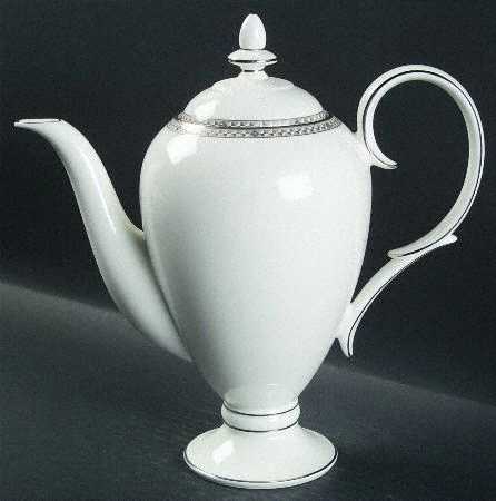 Noritake Pearl Odyssey Coffee Pot & Lid