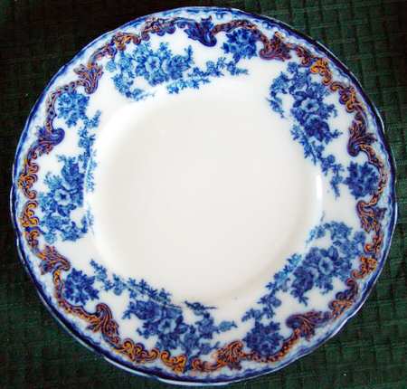 Harwood Blue (Gold Accent) by New Wharf