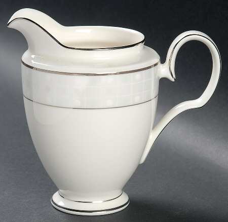 Noritake Aria Platinum Creamer