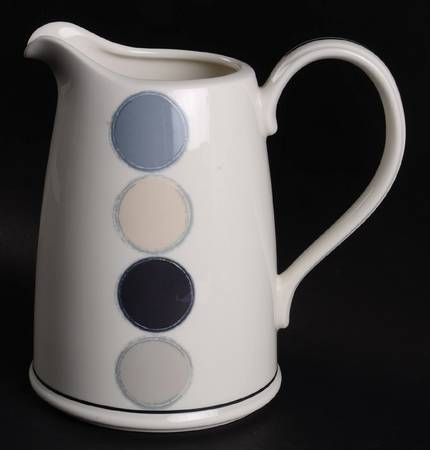 Noritake Java Graphite 64 Oz Pitcher