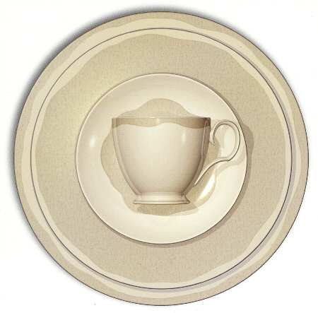 Portofino Platinum by Noritake