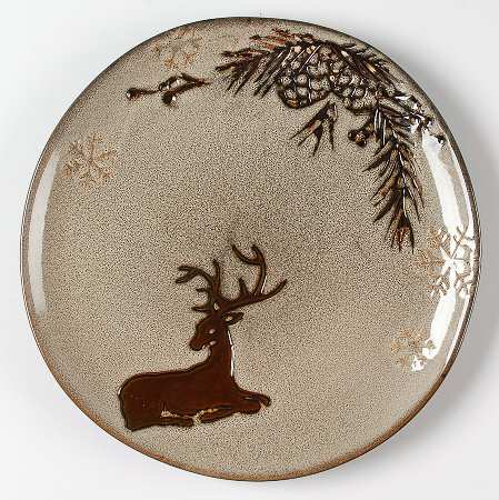 Pine Retreat Ivory by North Pole Trading Co.