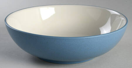 Noritake Colorwave 9.5" Round Vegetable Bowl, 64 Oz - Ice