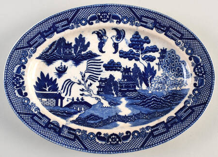 Blue Willow by Nasco (Japan)