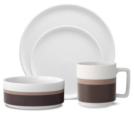 Colorstax Stripe Brown by Noritake