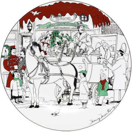 Le Restaurant Christmas by Noritake