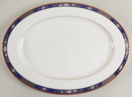 Tapestry Blue by Oscar De La Renta
