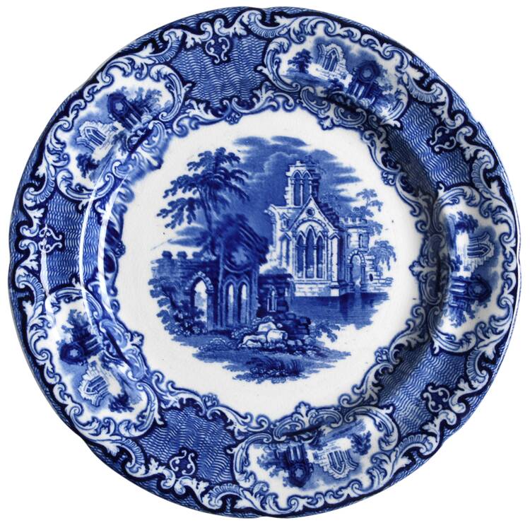 Abbey Blue by Petrus Regout & Co