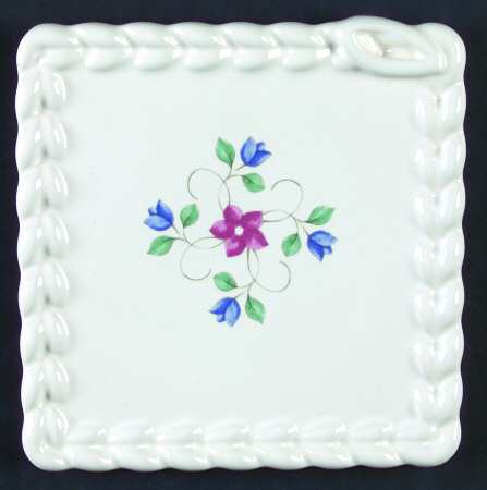 Pfaltzgraff Bonnie Brae Embossed Square Trivet
