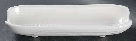 Pfaltzgraff Heritage White Boiled Corn Holder