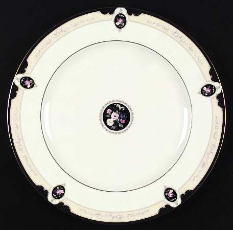 Pfaltzgraff Royal Onyx Dinner Plate
