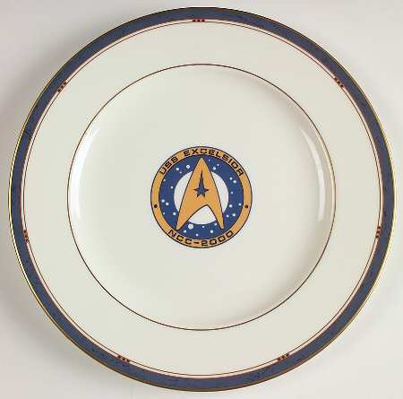 Pfaltzgraff Star Trek (Bone China) Dinner Plate