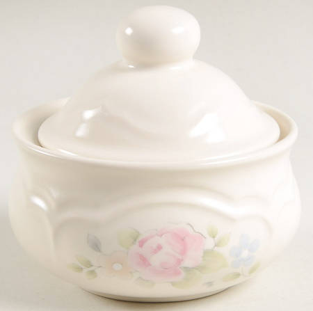 Pfaltzgraff Tea Rose Sugar Bowl & Lid
