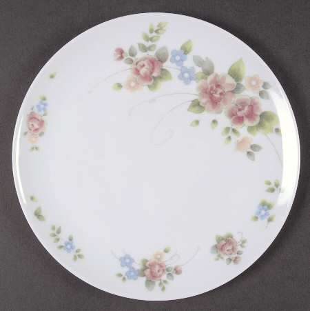 Pfaltzgraff Tea Rose Melamine Salad Plate