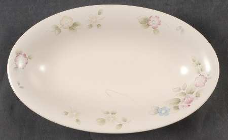 Pfaltzgraff Tea Rose Oval Dessert Bowl
